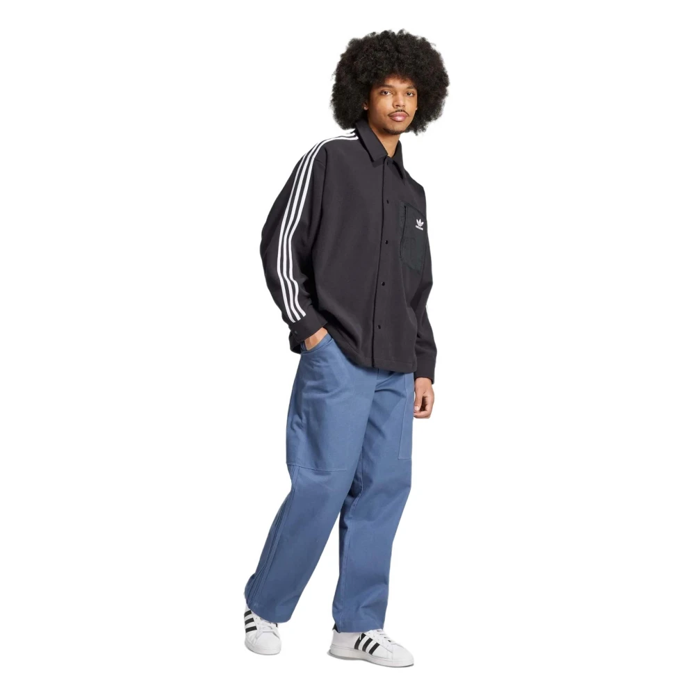 Adidas Adicolor Fleece Kleding Black Heren