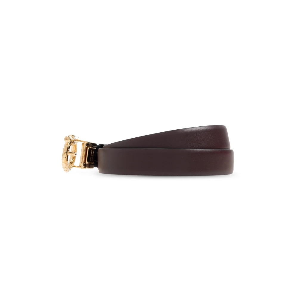 Salvatore Ferragamo Omkeerbare riem Brown Dames