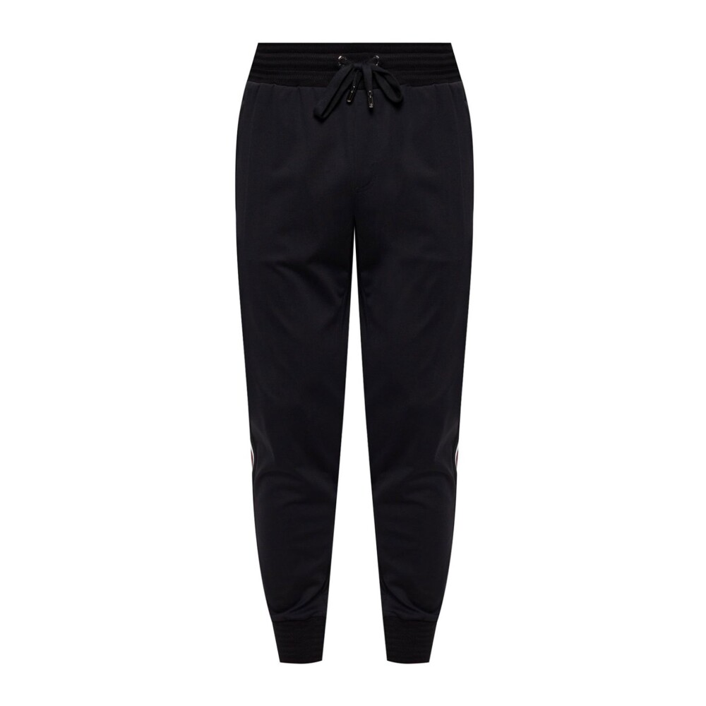 Pantalones de ch ndal negros elegantes para hombre Dolce Gabbana