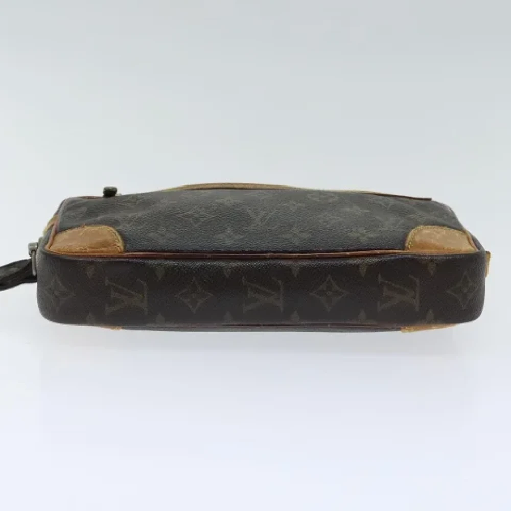 Louis Vuitton Vintage Pre-owned Canvas clutches Brown Dames