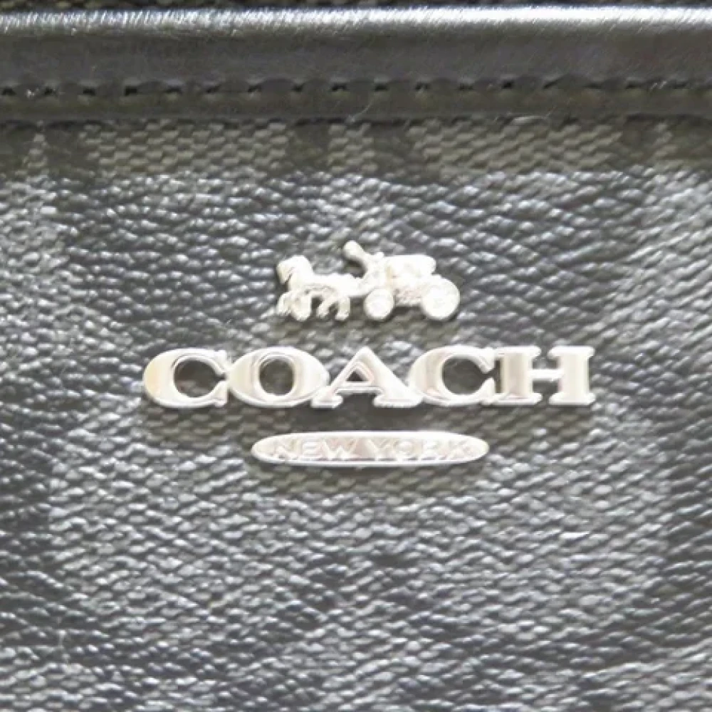 Coach Pre-owned Leather shoulder-bags Black Dames