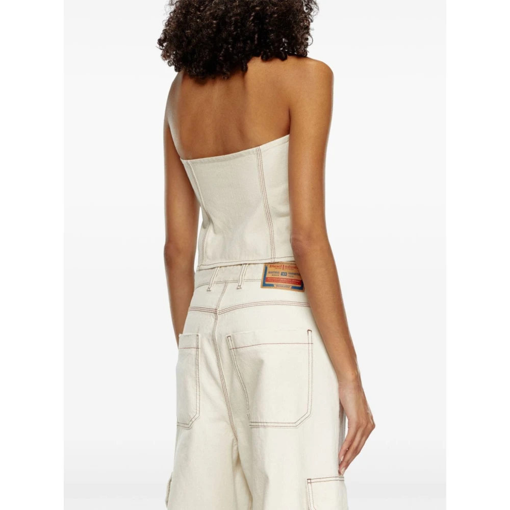 Diesel Stijlvol De Ville Top White Dames