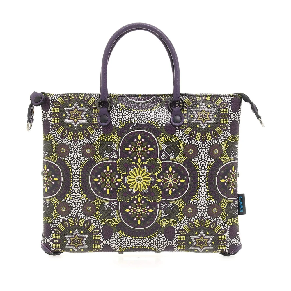 Gabs Women's Multicolor Shopping Bags, One Size, Convertible Leather Shopper Tote