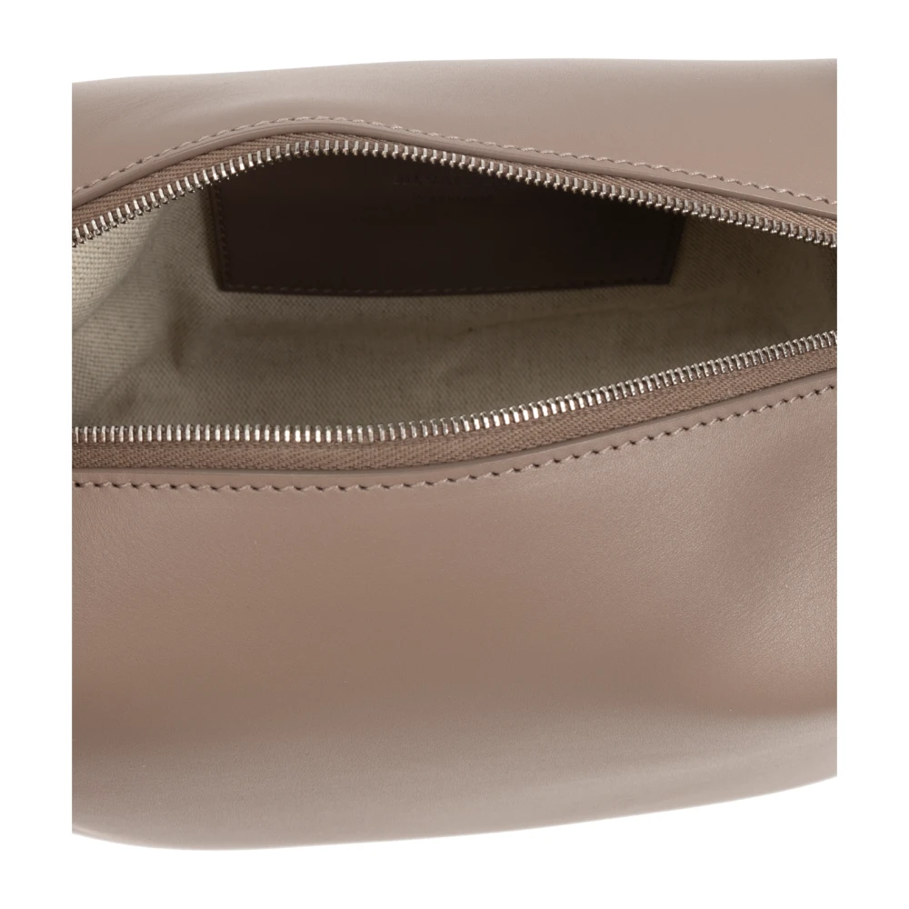 Jil Sander Schoudertas Giro Klein Brown Dames