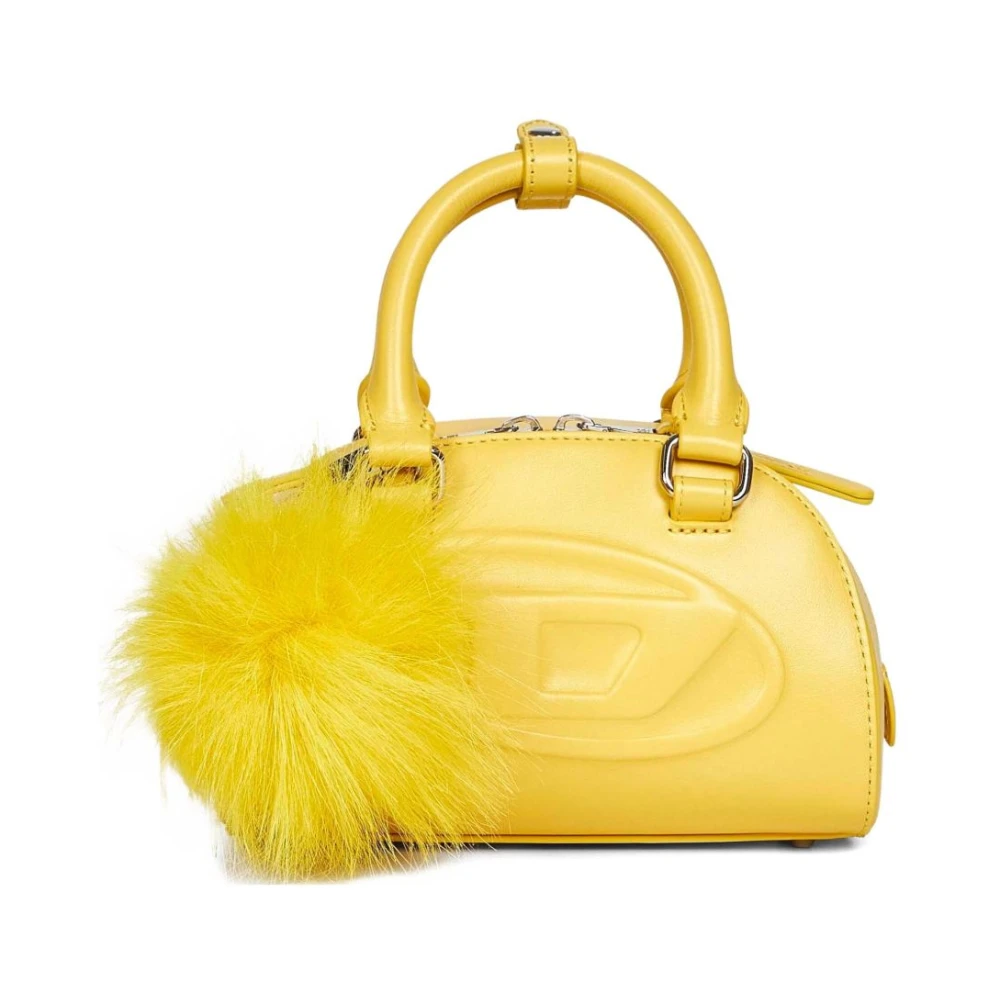 Diesel Women's Yellow Shoulder Bag Stylish And Functional