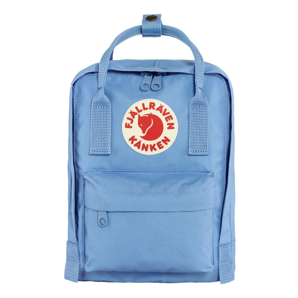 Fjällräven Ultramarin Tygryggsäck med Flera Fickor Blue, Unisex