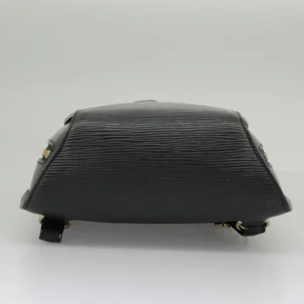 Louis Vuitton Vintage Pre-owned Leather shoulder-bags Black Dames