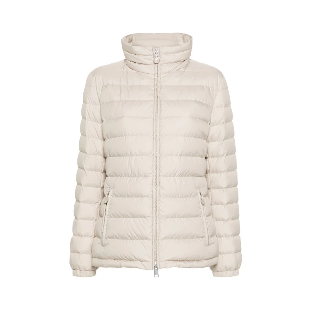 Moncler Licht Beige Donsjas Beige Dames