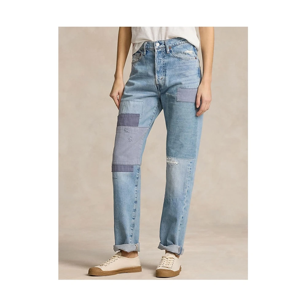 Ralph Lauren Stijlvolle Denim Jeans voor Mannen Blue Dames