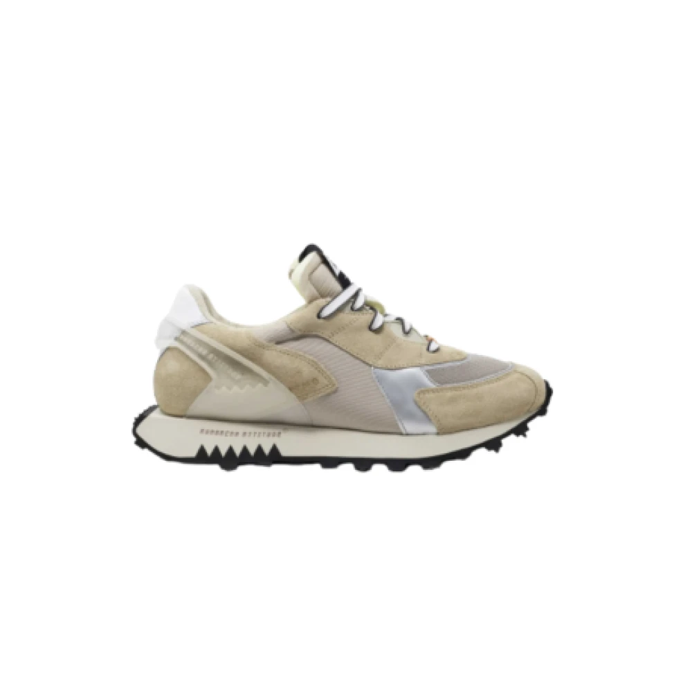 Run Of Men's Beige Sporty/Chic Trainers