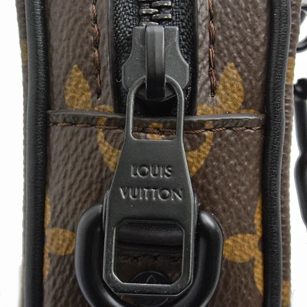 Louis Vuitton Vintage Pre-owned Canvas clutches Black Heren