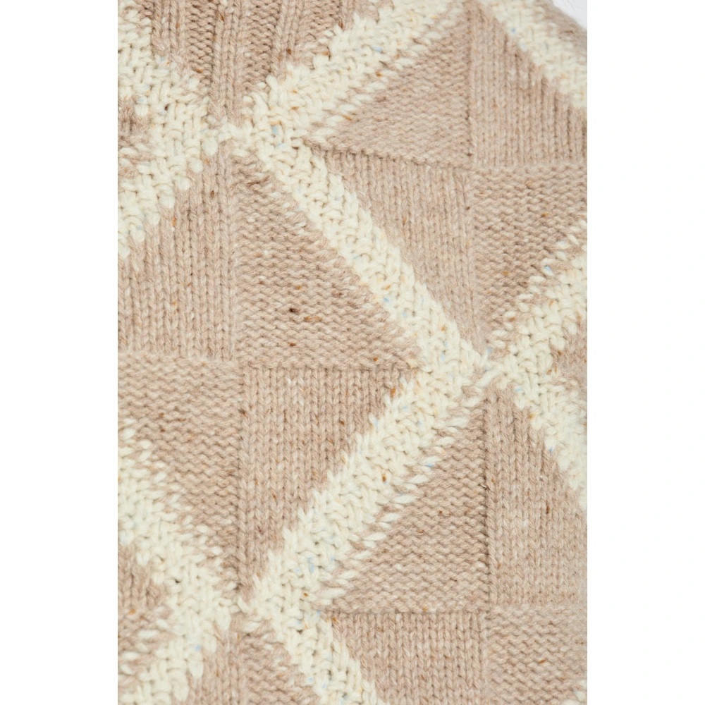 Bottega Veneta Wollen coltrui Beige Dames