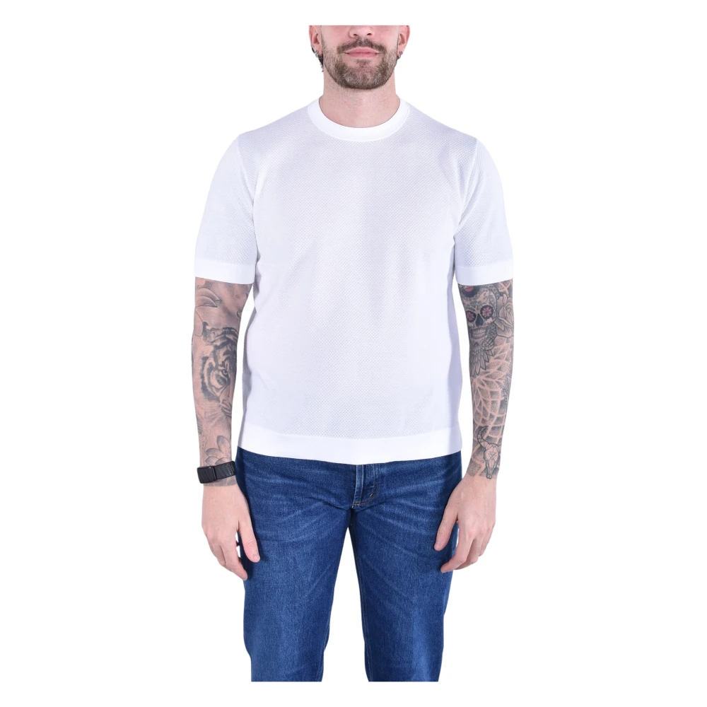 Kangra Homme Blanc Tops, Taille: Xl T-Shirt Ras Du Cou