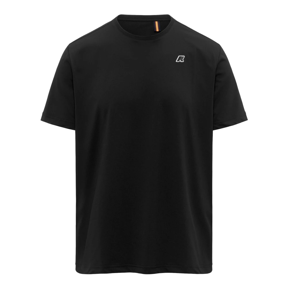 K-Way Uomo Nero - Sergine Travel T-Shirt - Tops - L