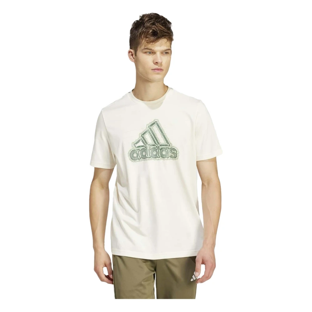 Adidas Growth Bos T Sportswear T-shirt White Heren