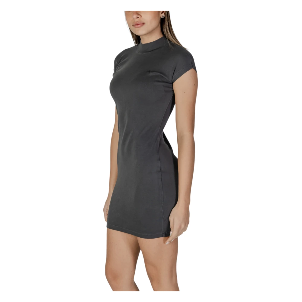 Calvin Klein Jeans Korte jurken Collectie: Lente Zomer Black Dames