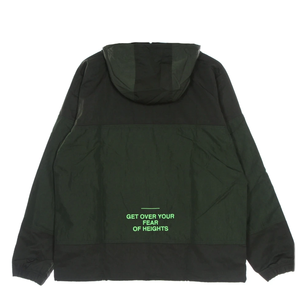 Nike Anorak Hooded Track Jacket Green Heren