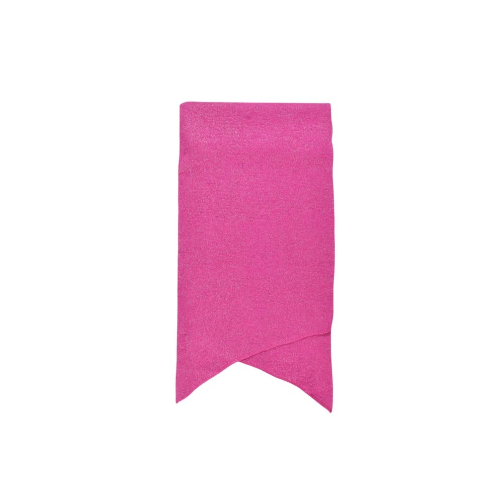 Pieces Gerecycled Polyester Sjaal Herfst Winter Collectie Pink Dames