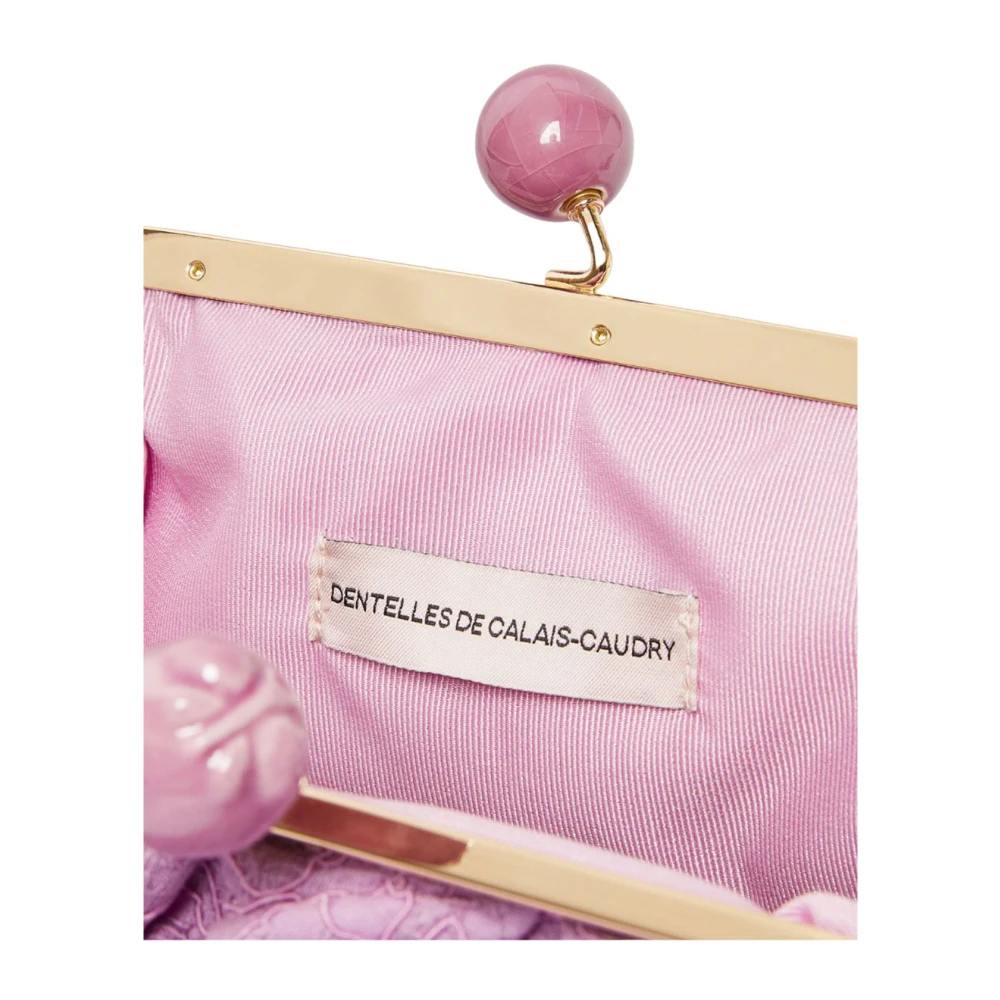 Max Mara Weekend Stijlvolle Clutch Tas voor Vrouwen Purple Dames