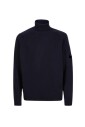 pull-col-roule-bleu-et-vert-en-tricot