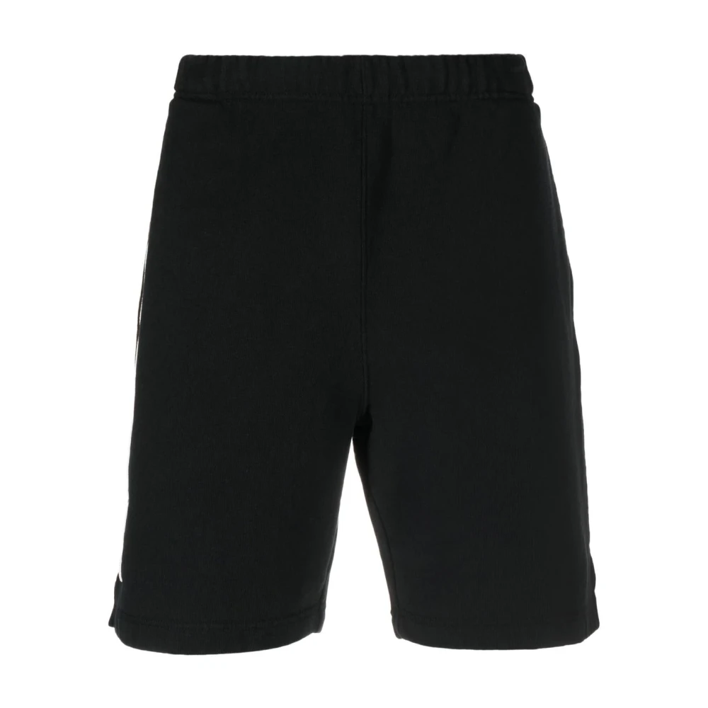 Heron Preston Men's Black Casual Shorts, L, Cotton Bermuda Shorts