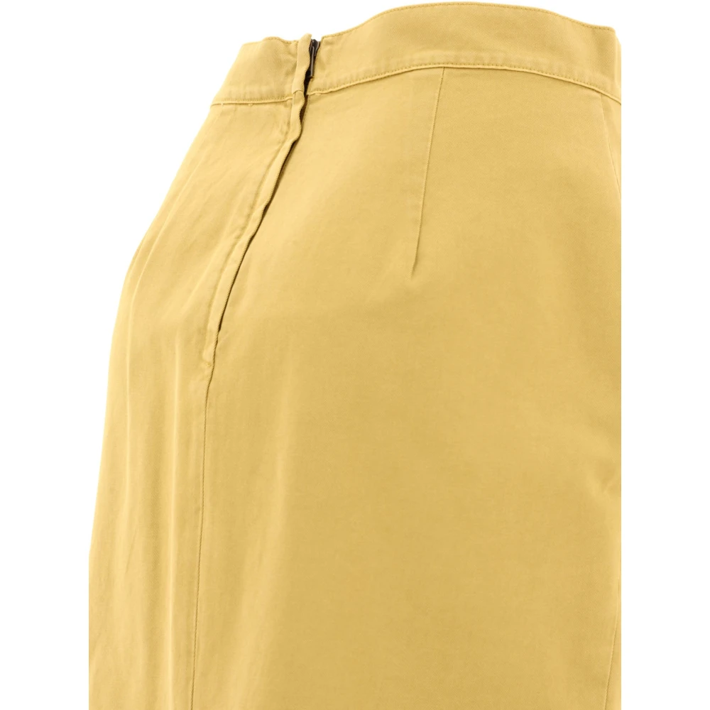 Max Mara Midi Skirts Yellow Dames