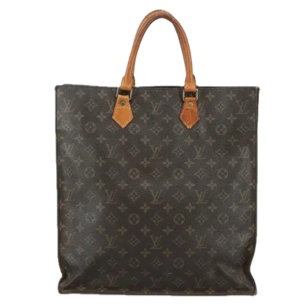 Louis Vuitton Vintage Pre-owned Canvas handbags Brown Dames