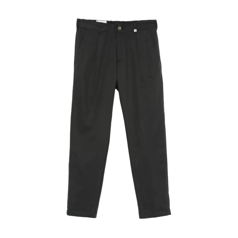 Myths Men's Black Straight Trousers - Straight Trousers - L - Trousers