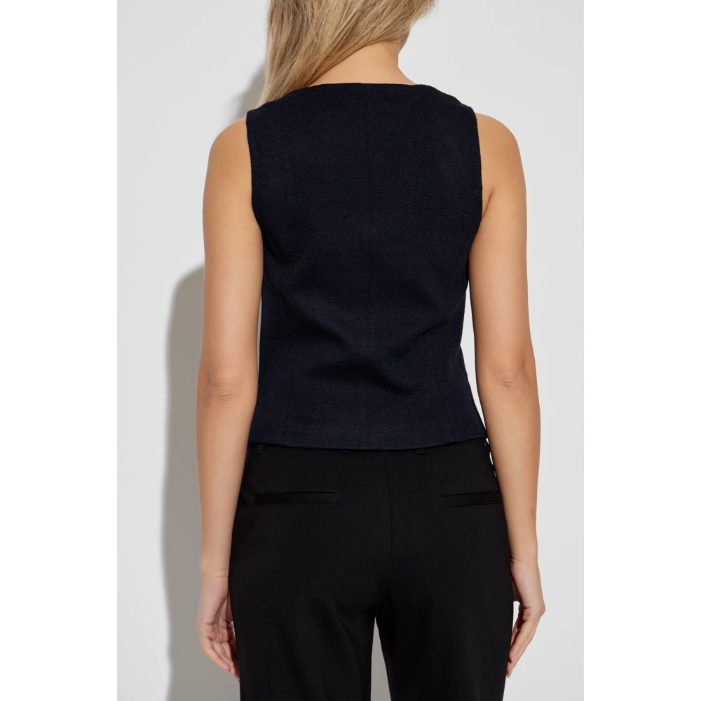 Rag & Bone Vest Mariana Blue Dames