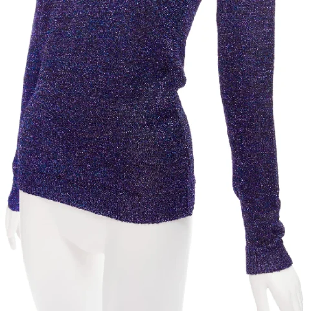 Miu Pre-owned Polyester tops Purple Dames