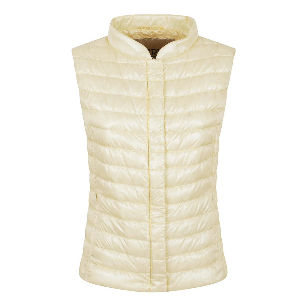Herno - Jackets > Vests - Yellow - Herno - Modalova