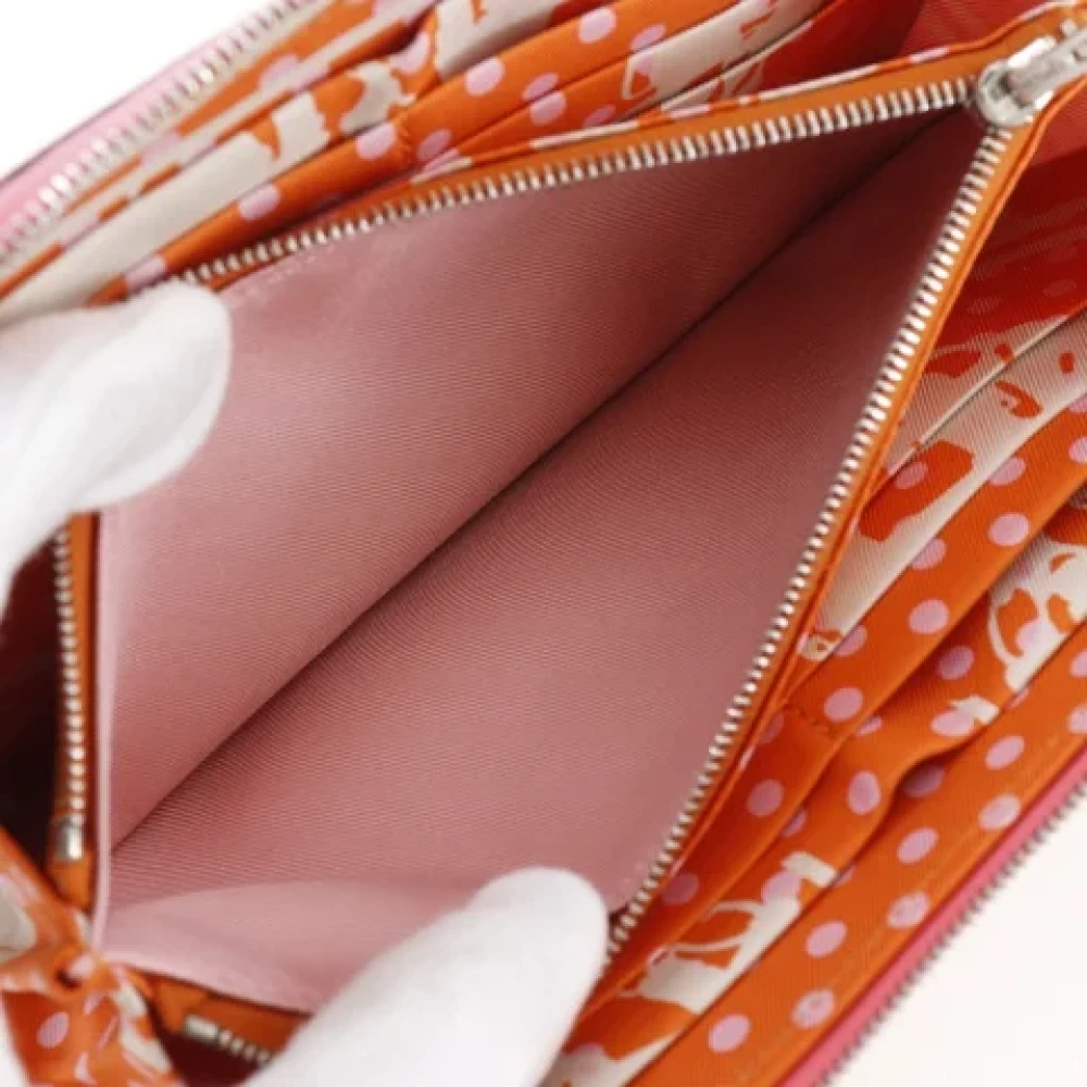 Hermès Vintage Pre-owned Leather wallets Pink Dames