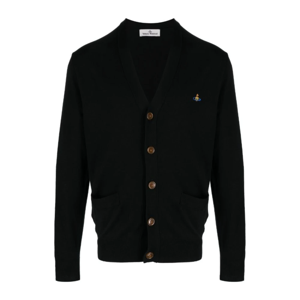Vivienne Westwood Zwarte Heren Cardigan Black Heren