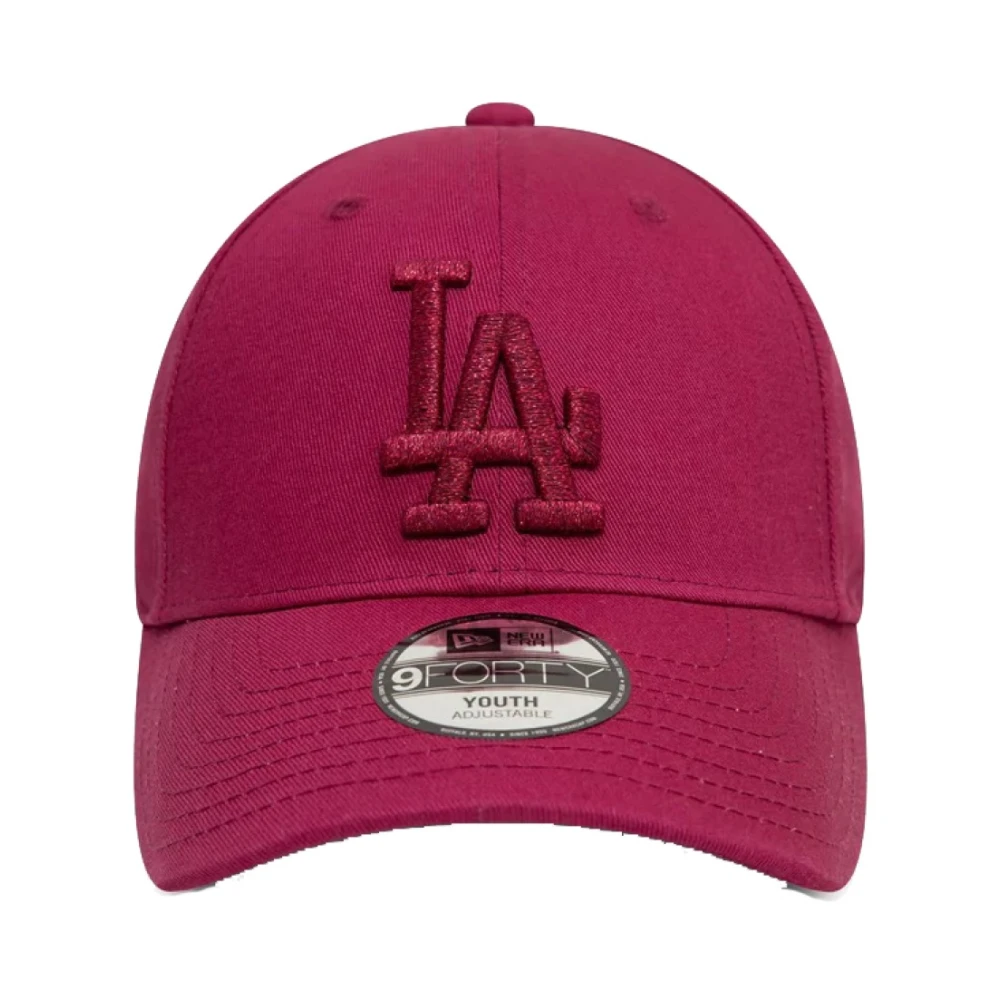 new era Metallic Logo Petten Red Dames