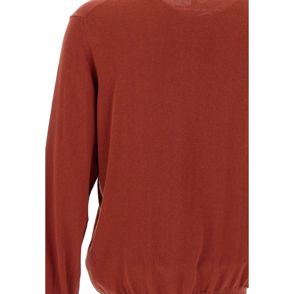 LA MARTINA Rode Heren Trui met Logo Red Heren