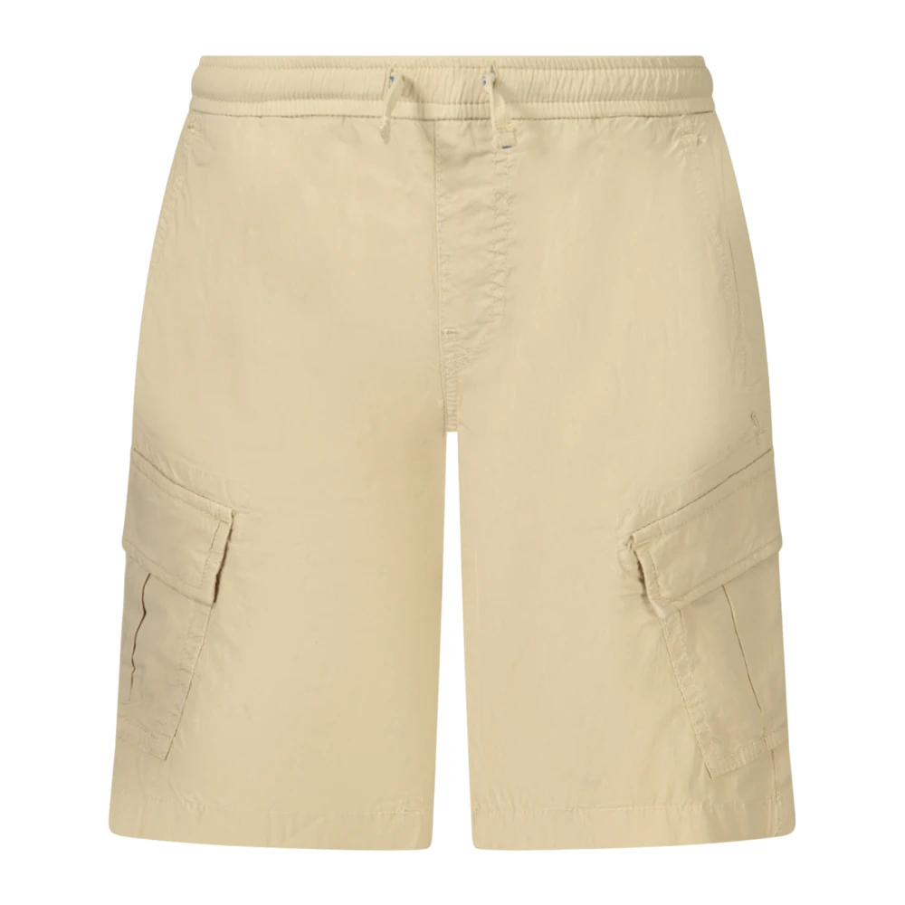 North Sails Boys Beige Shorts, 8 Y, Poplin Cargo Shorts