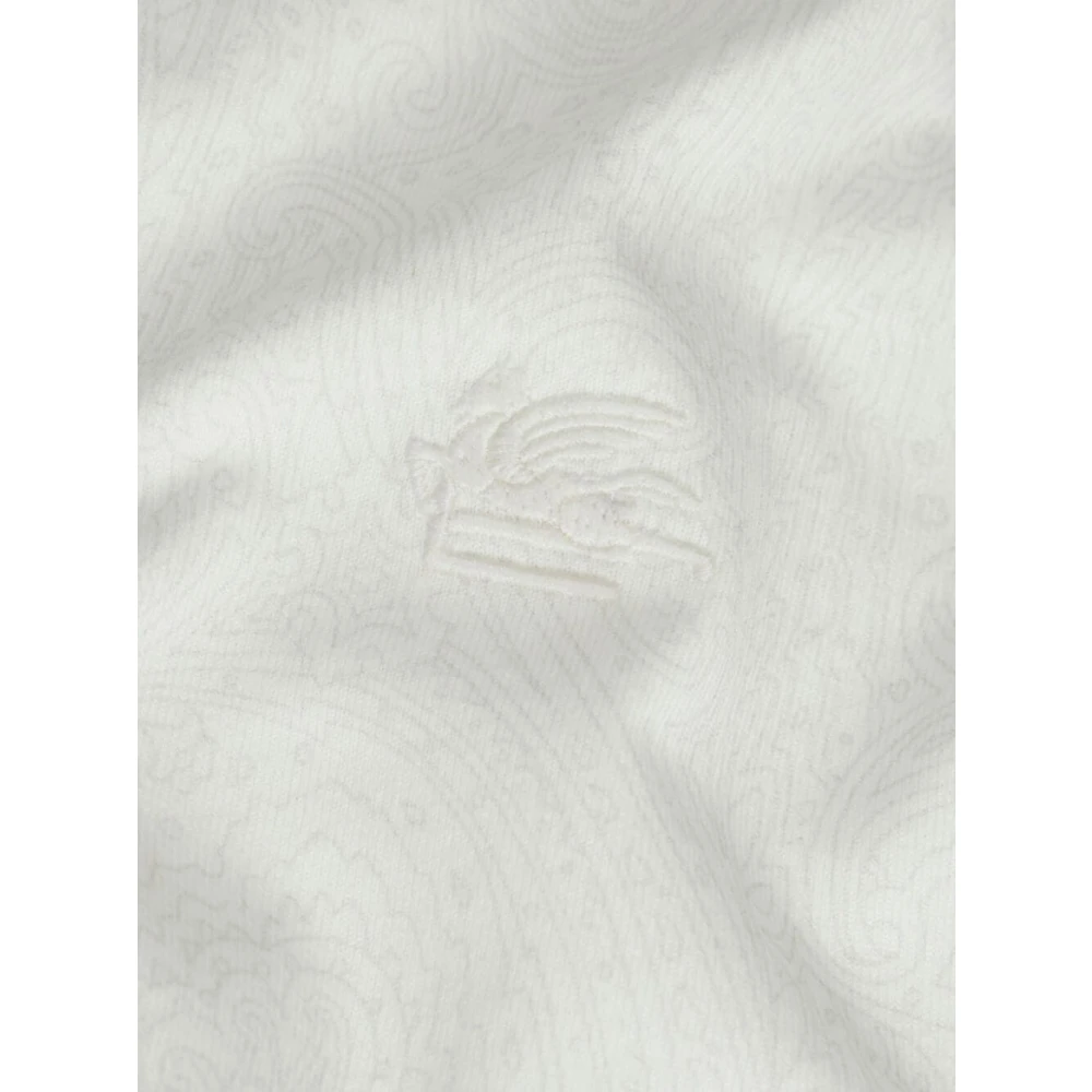 ETRO Casual Katoenen T-shirt White Heren