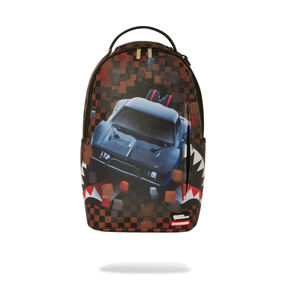 Sprayground Stijlvolle Rugzak voor Dagelijks Gebruik Brown Unisex