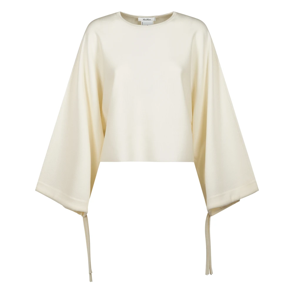 Max Mara Frais Jumper - Female - Blouses - White - M - Blouses & Shirts