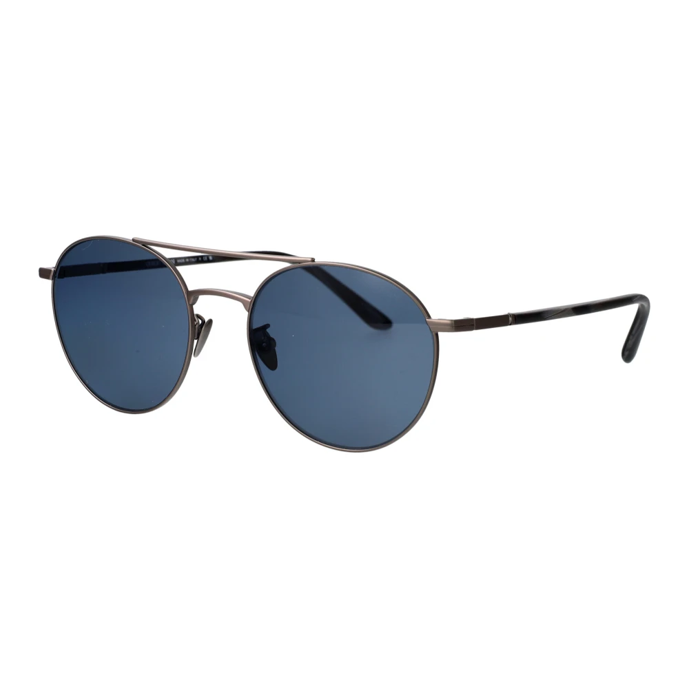 Giorgio Armani Men's Blue Man Ar6156 337819 Sunglasses Steel Grey Round Normal - Image 3