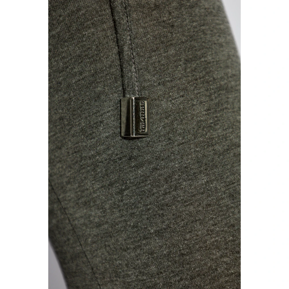 The Attico Leggings met een vouw Gray Dames