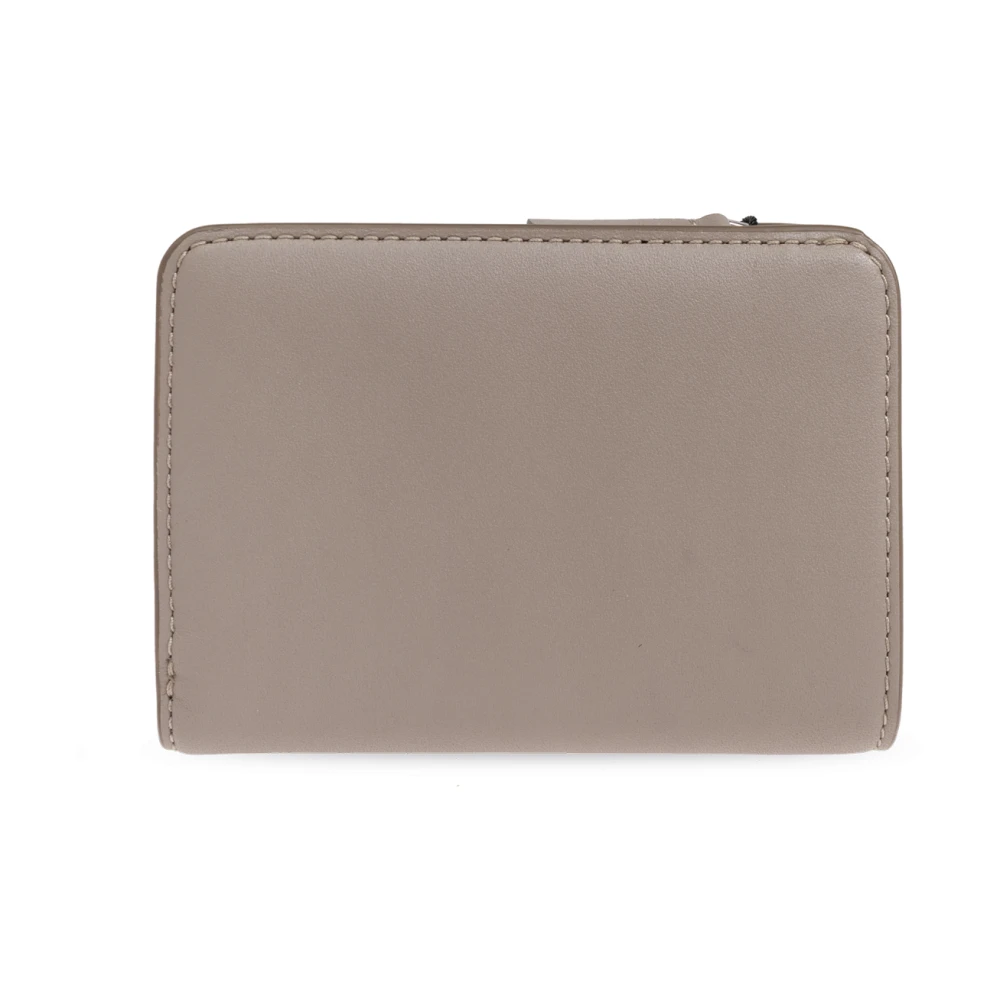 Marc Jacobs Portemonnee 'The J Marc Mini' Gray Dames