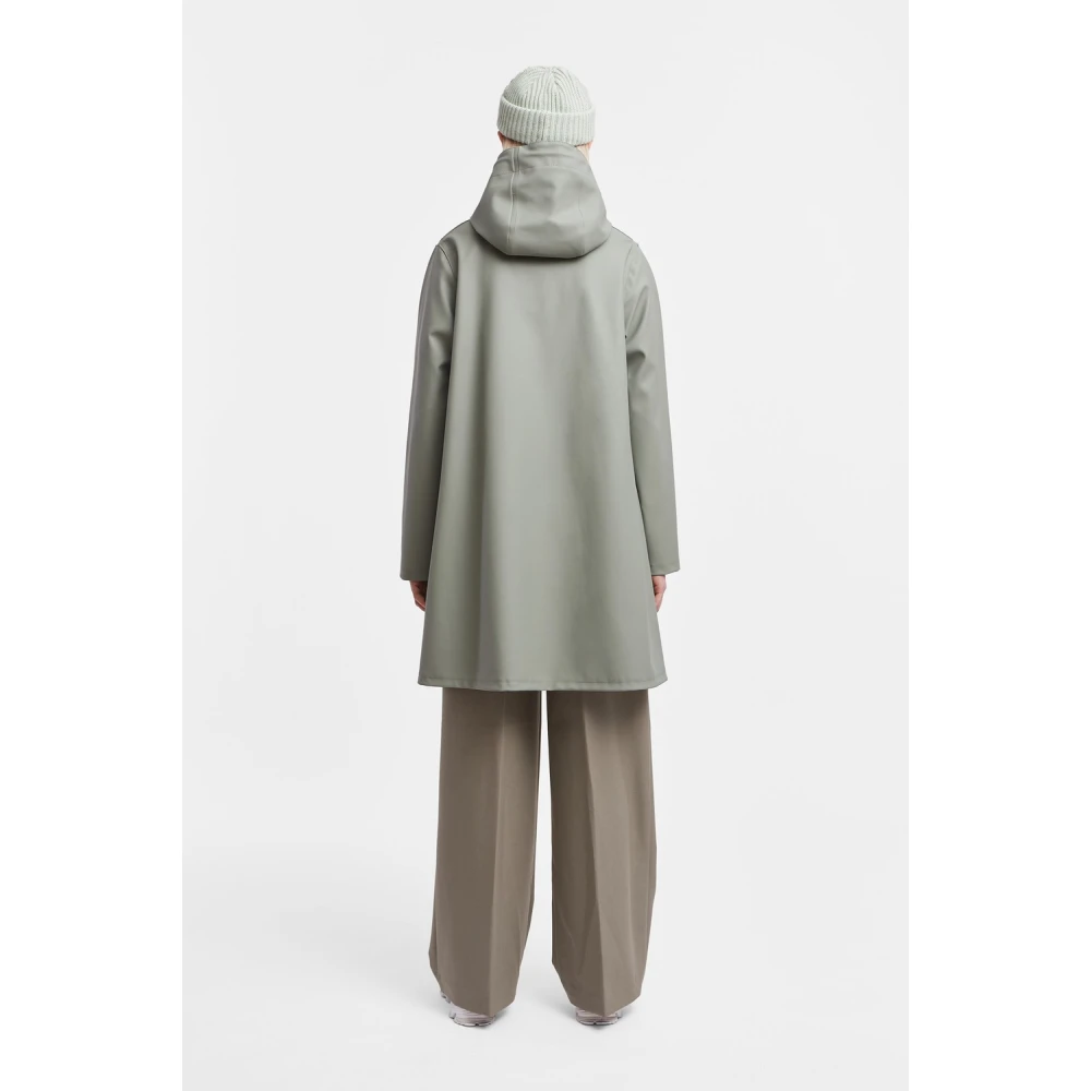 Stutterheim Stockholm Hilltop Raincoat Green Dames