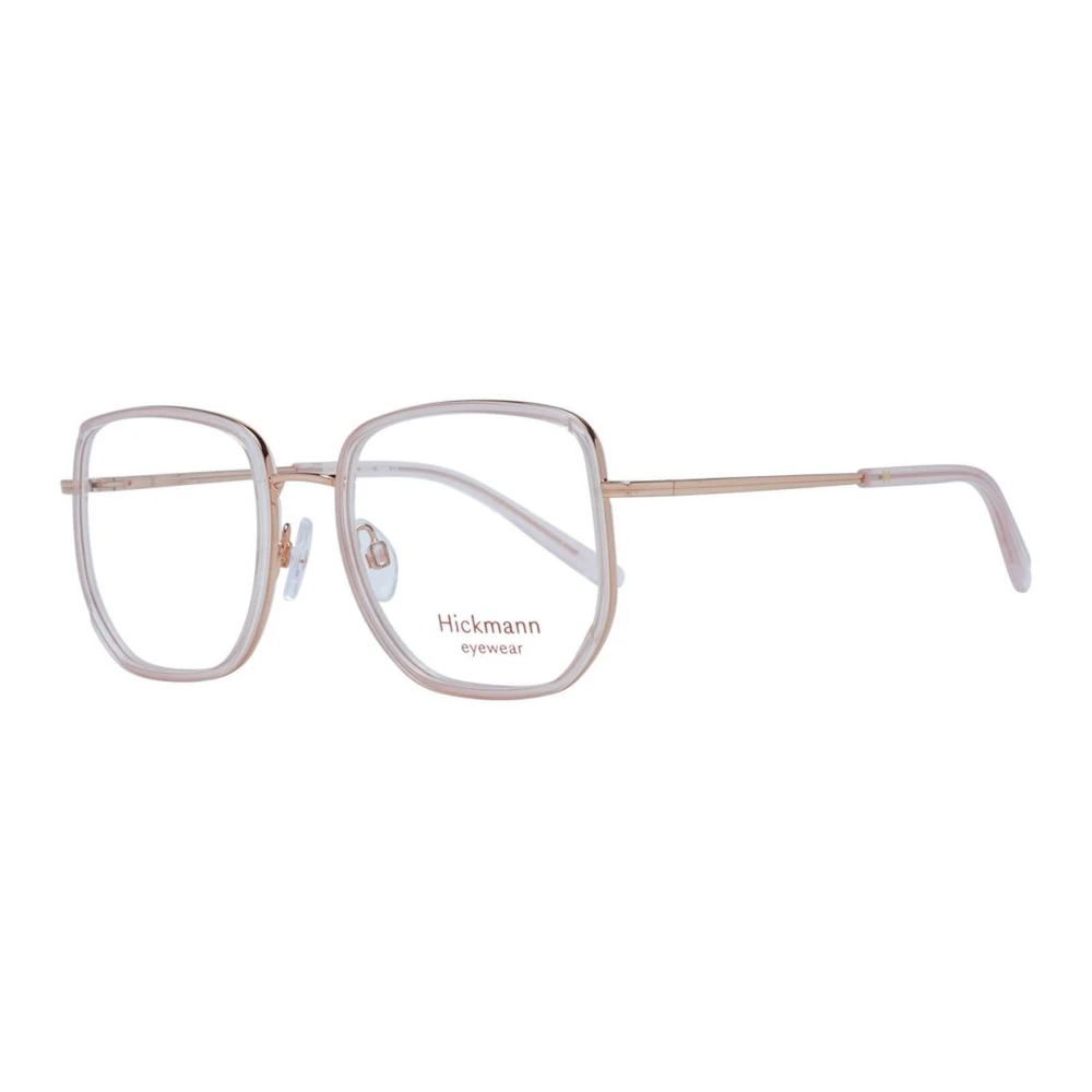 Ana Hickmann Roze Vierkante Optische Frames met Metaal Pink Dames