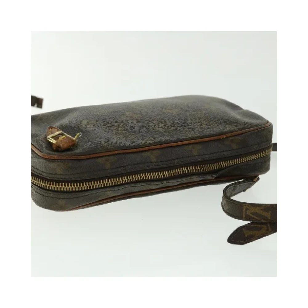 Louis Vuitton Vintage Pre-owned Canvas shoulder-bags Brown Dames