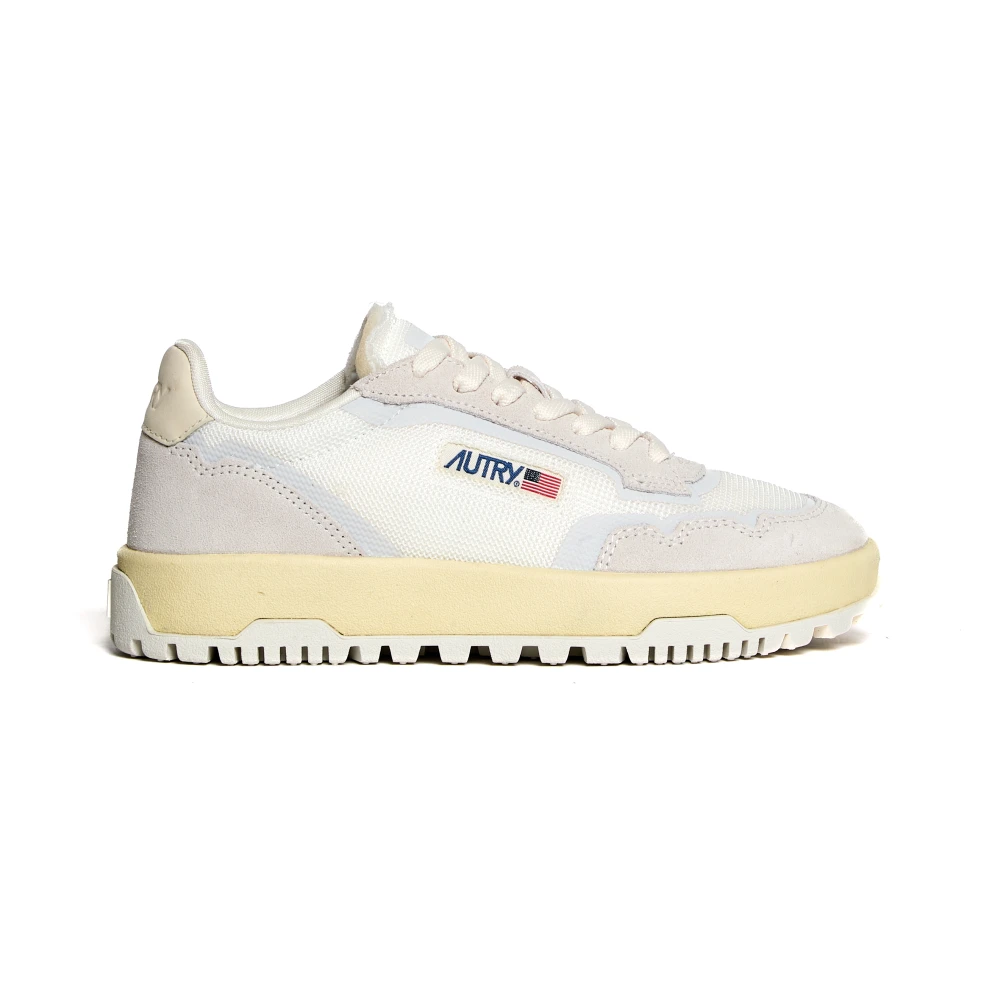 Autry Wildpace Low Dames Schoenen Wit