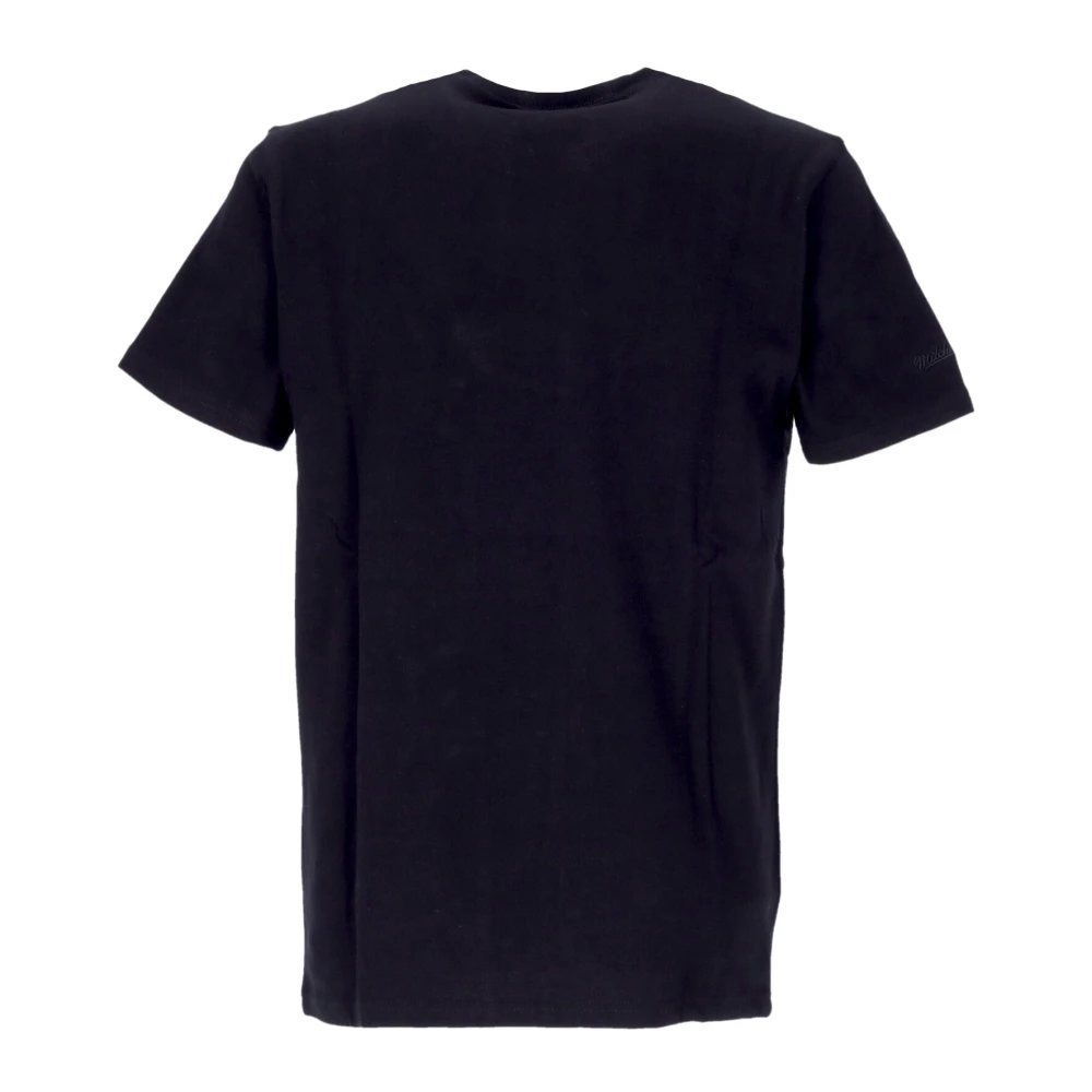 Mitchell & Ness Chicago Bulls NBA Tee Hardwood Classics Black Heren