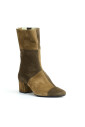 green-suede-ankle-boots
