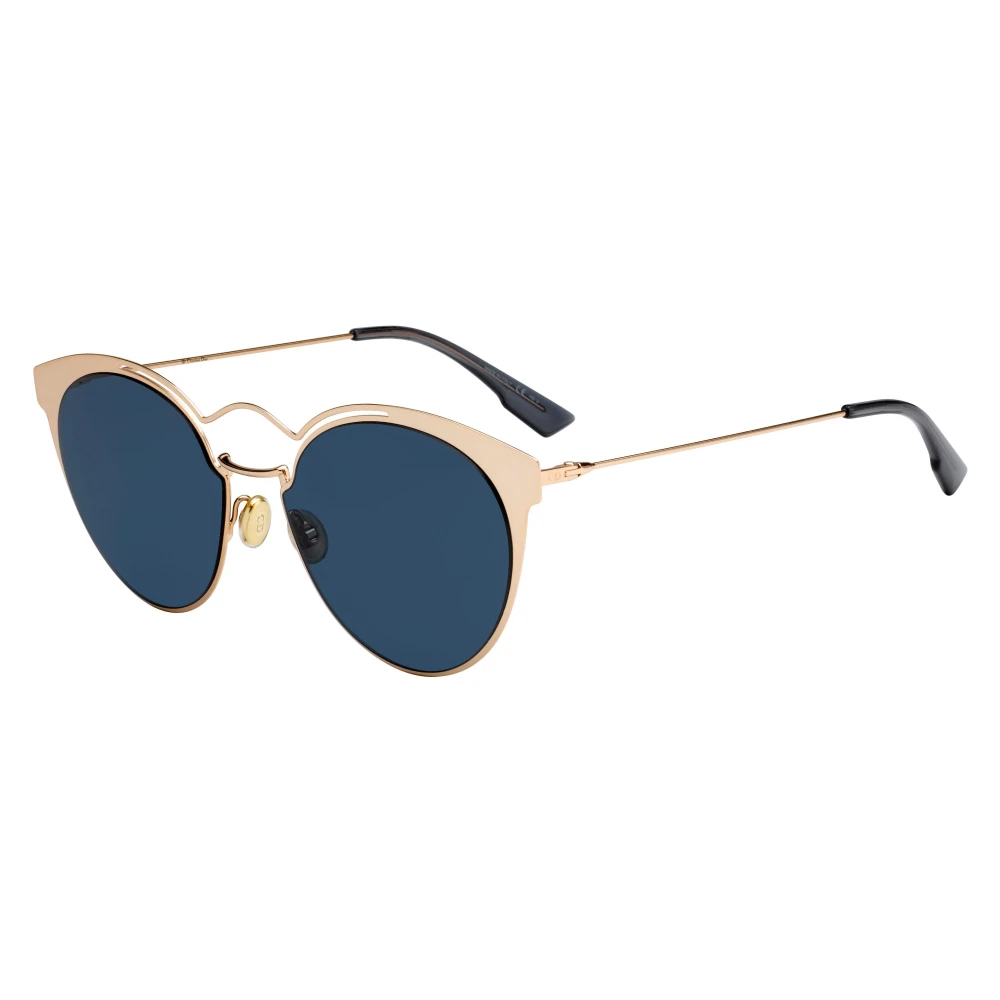 Rose Gold/Blue Sunglasses Nebula