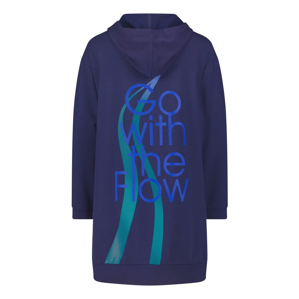 Betty Barclay Hoodie Stijl Blue Dames